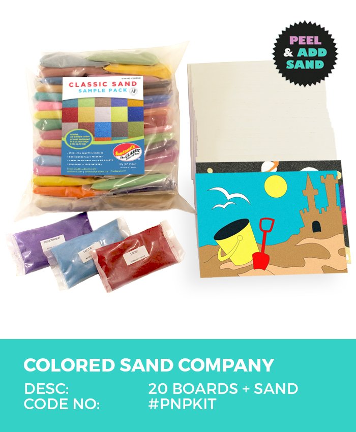 Sand Art & Craft Kit for Kids