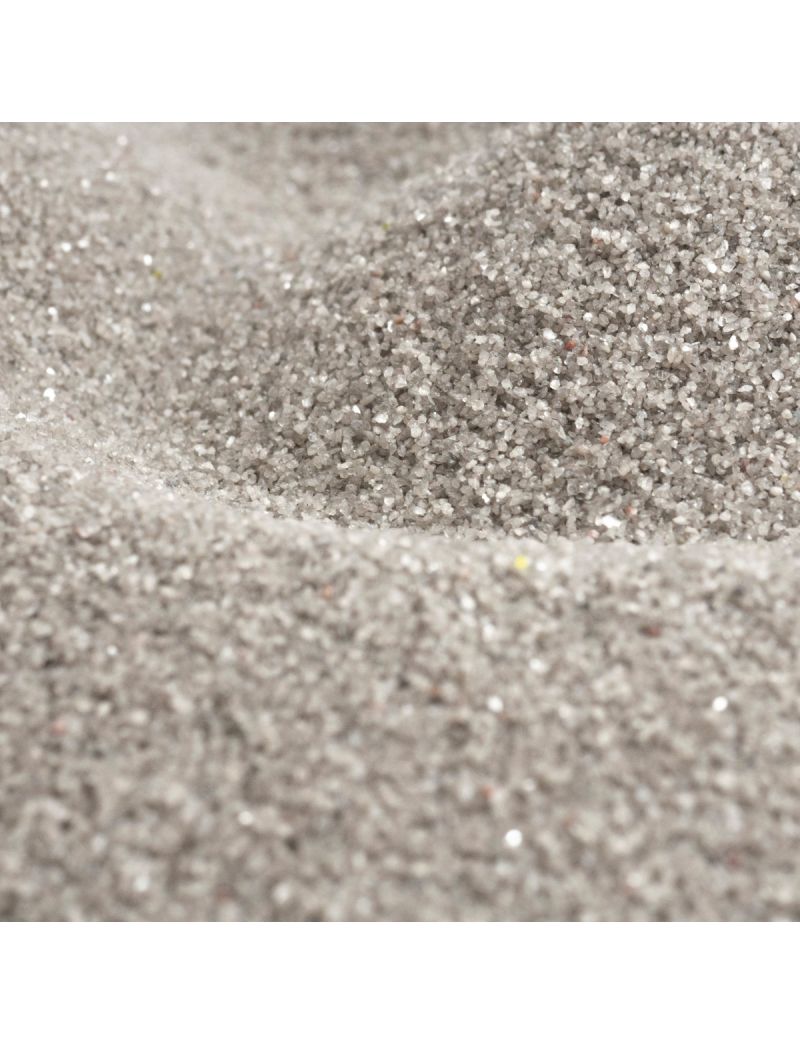 Sandtastik Floral Colored Sand, Dark Silver