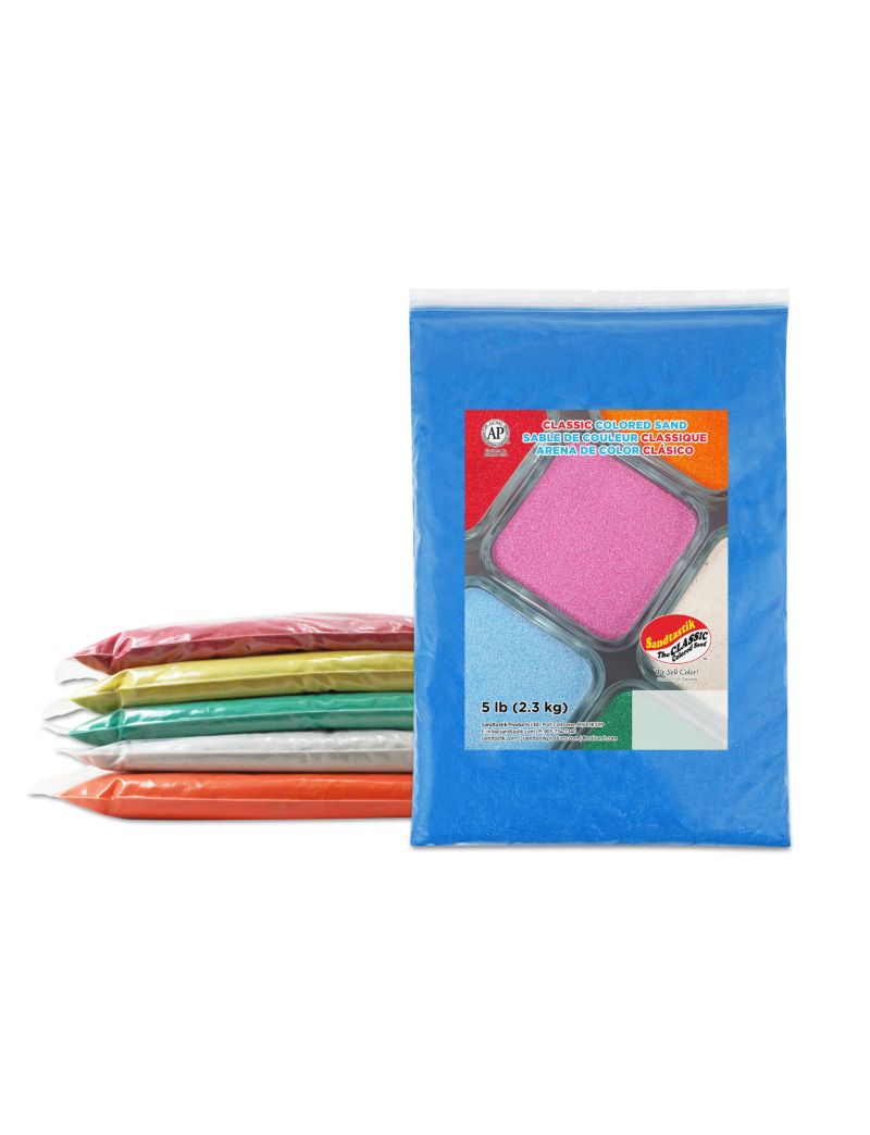 Classic Colored Sand 5 lb Assortment Set