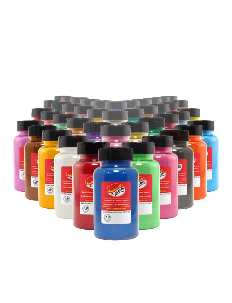Complete Classic Colored Sand 22 oz Bottle Set