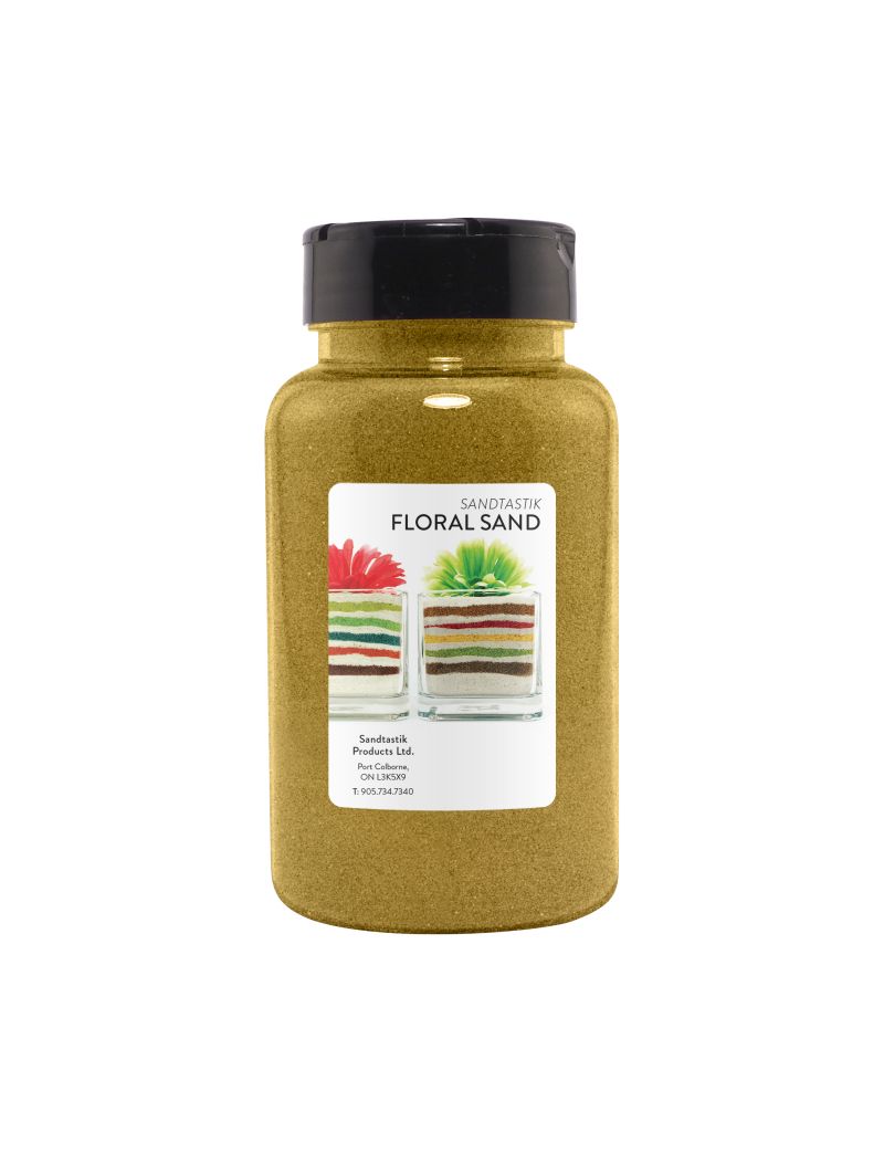 Sandtastik Floral Colored Sand, Lizard Green-22 oz (623 g)