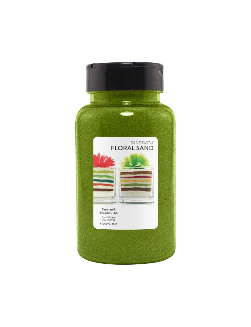 Sandtastik Floral Colored Sand, Woodbine-22 oz (623 g)