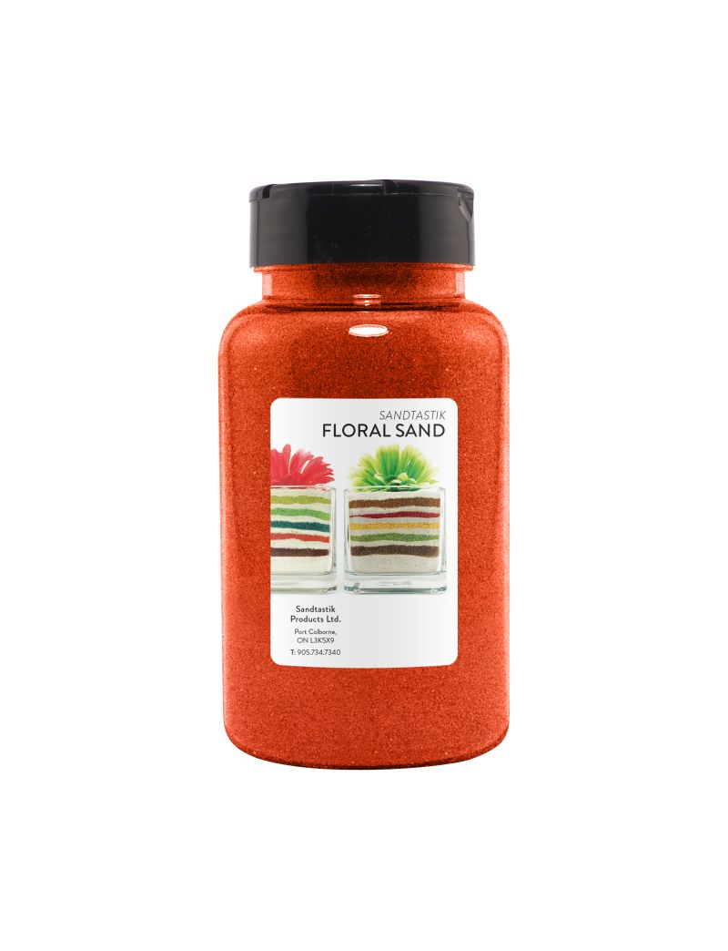 Sandtastik Floral Colored Sand, Spiced Cider-22 oz (623 g)