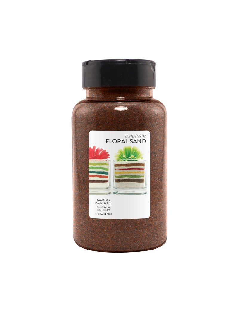Sandtastik Floral Colored Sand, Baltic Brown-22 oz (623 g)