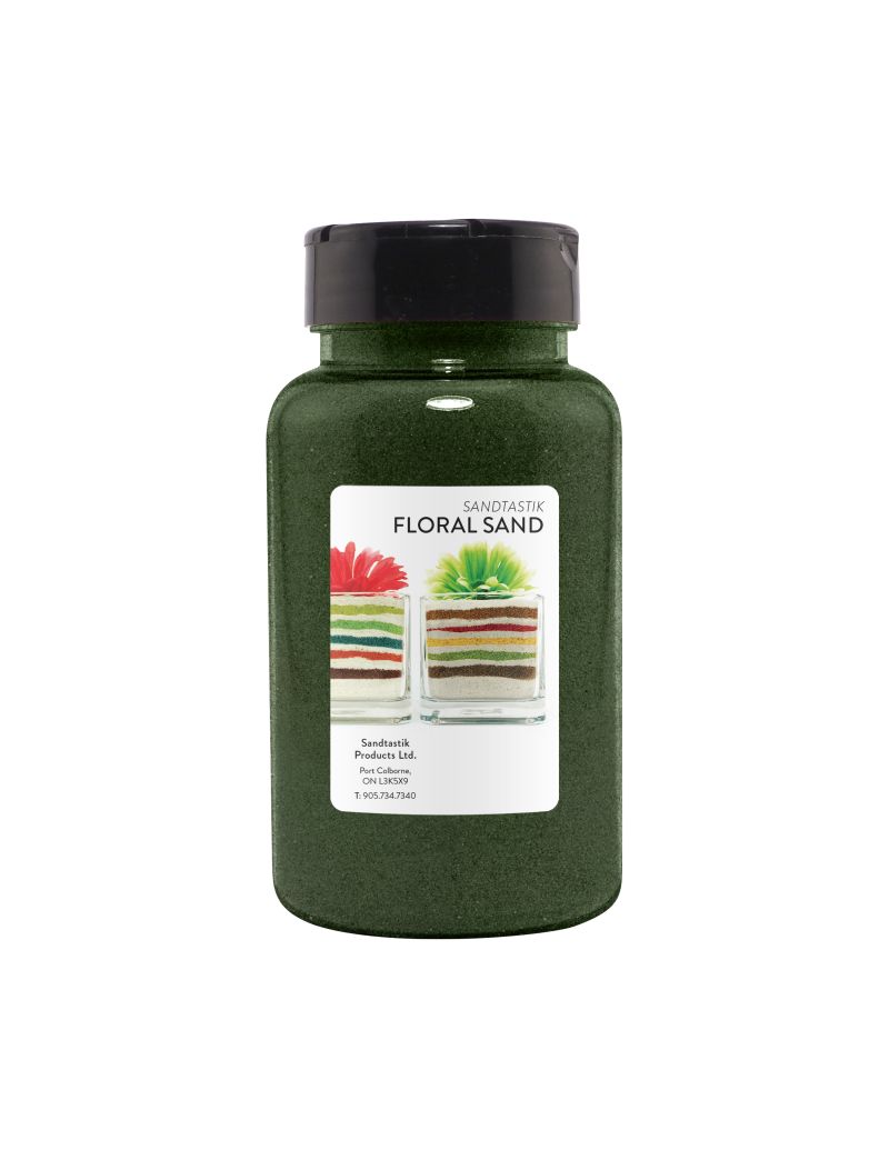 Sandtastik Floral Colored Sand, Avocado-22 oz (623 g)
