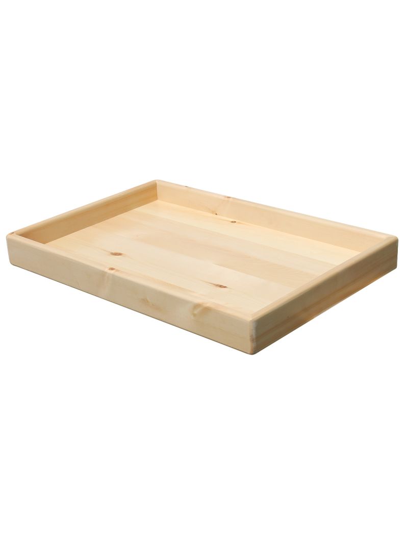 Sand Tray in Solid Pine Finish, 28.5" x 19.5" x 3"