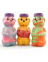 Honey Bear Sand Art Bottles, Set of 25