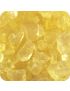 Sandtastik Colored ICE Decorative Glass Gems, Light Yellow