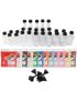 Classic Colored Sand Art Party Pack, Makes 25 Bottles