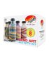 Classic Colored Sand Art Activity Kit, Makes 8 Bottles