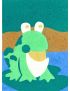 Peel 'N Stick Adhesive Sand Art Board, Mr. Frog (5-in x 7-in)