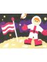 Peel 'N Stick Adhesive Sand Art Board, Walking on the Moon (5-in x 7-in)