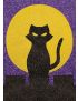 Peel 'N Stick Adhesive Sand Art Board, The Cat and the Moon (5-in x 7-in)