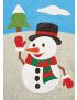 Peel 'N Stick Adhesive Sand Art Board, Snowman (5-in x 7-in)