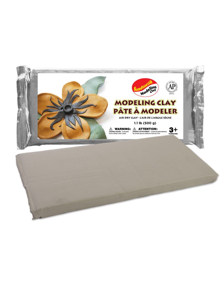 Air Dry Modeling Clay, White