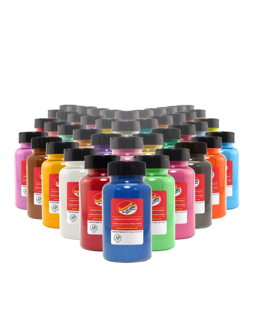 Complete Classic Colored Sand 22 oz Bottle Set