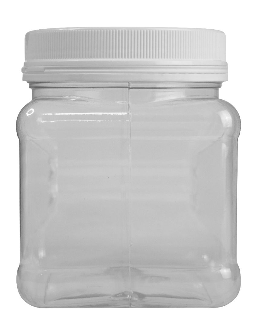 25 oz Refillable Plastic Bottle with Twist Lid, Set of 6