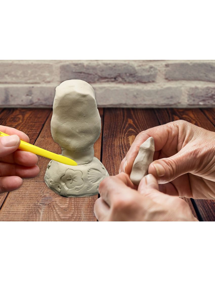 Air Dry Modeling Clay, White