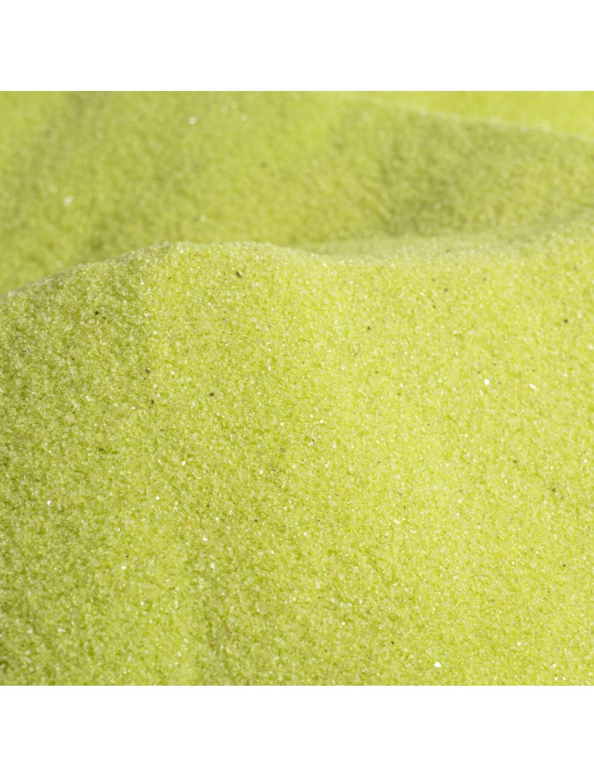 Sandtastik Classic Colored Sand, Lime Yellow
