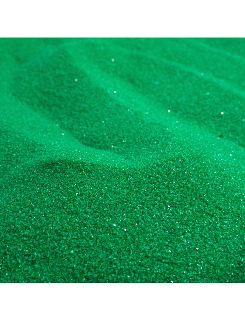 Sandtastik Classic Colored Sand, Emerald Green
