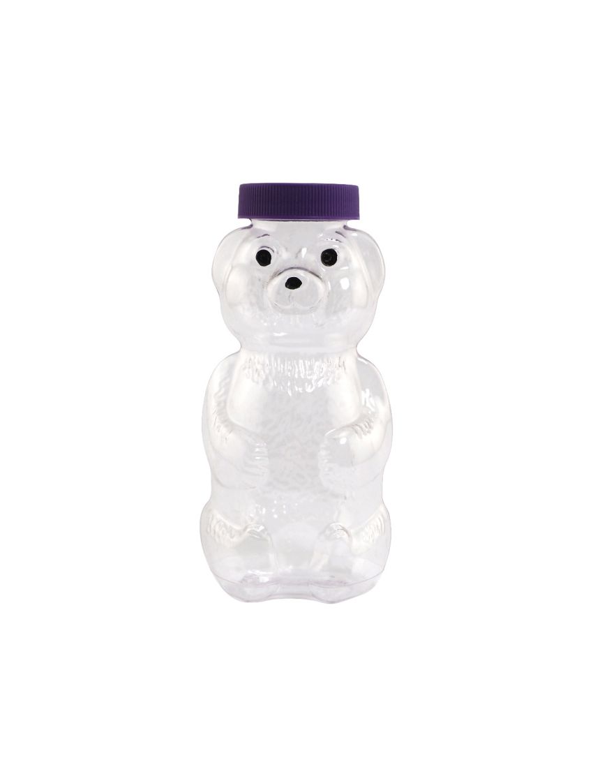 Honey Bear Sand Art Bottles, Set of 4