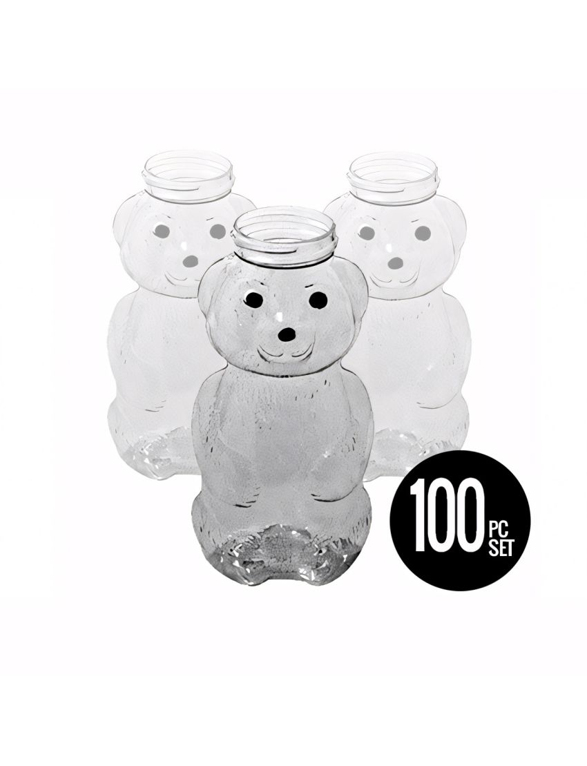 Honey Bear Sand Art Bottles, Set of 100