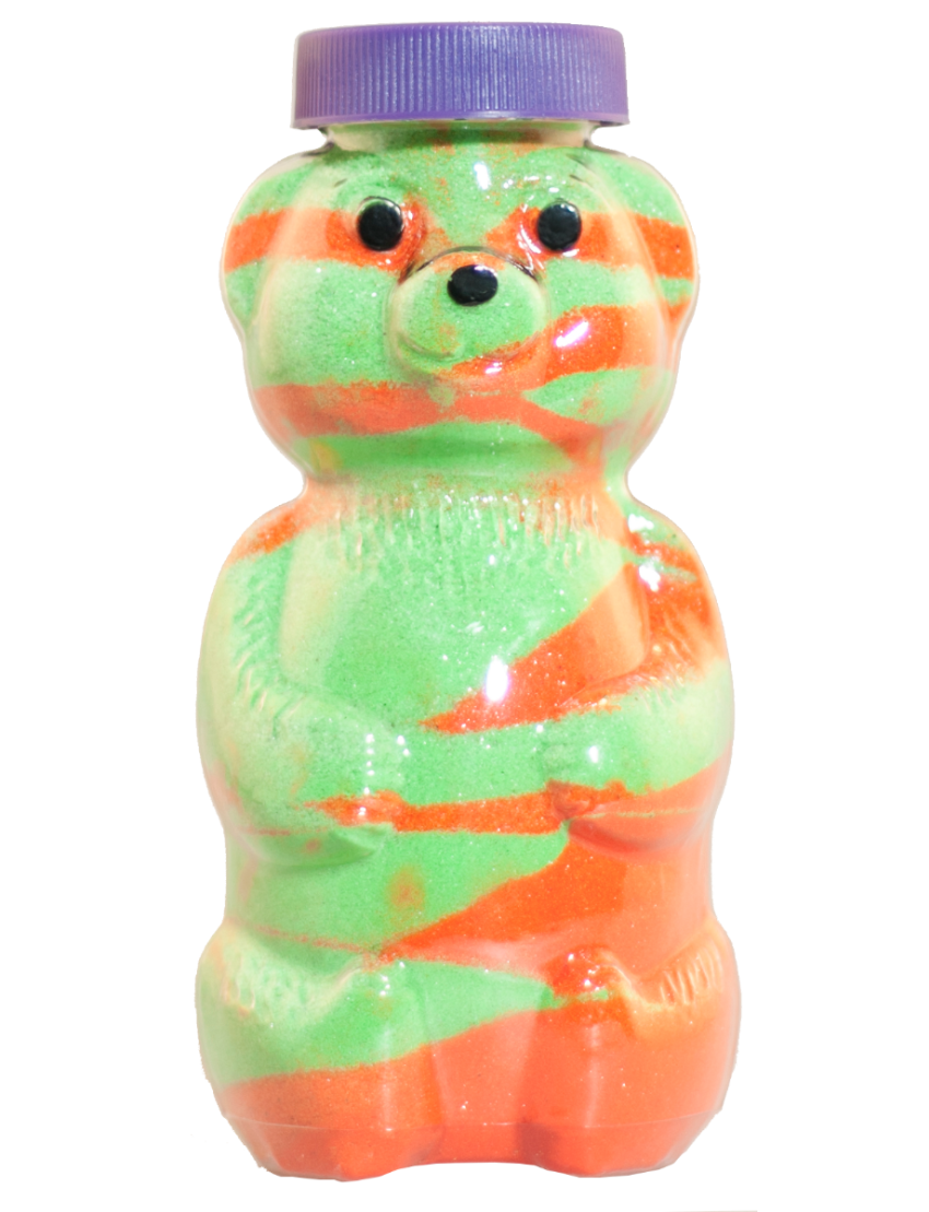 Beary Fun Classic Colored Sand Art Kit, Makes 6 Bottles