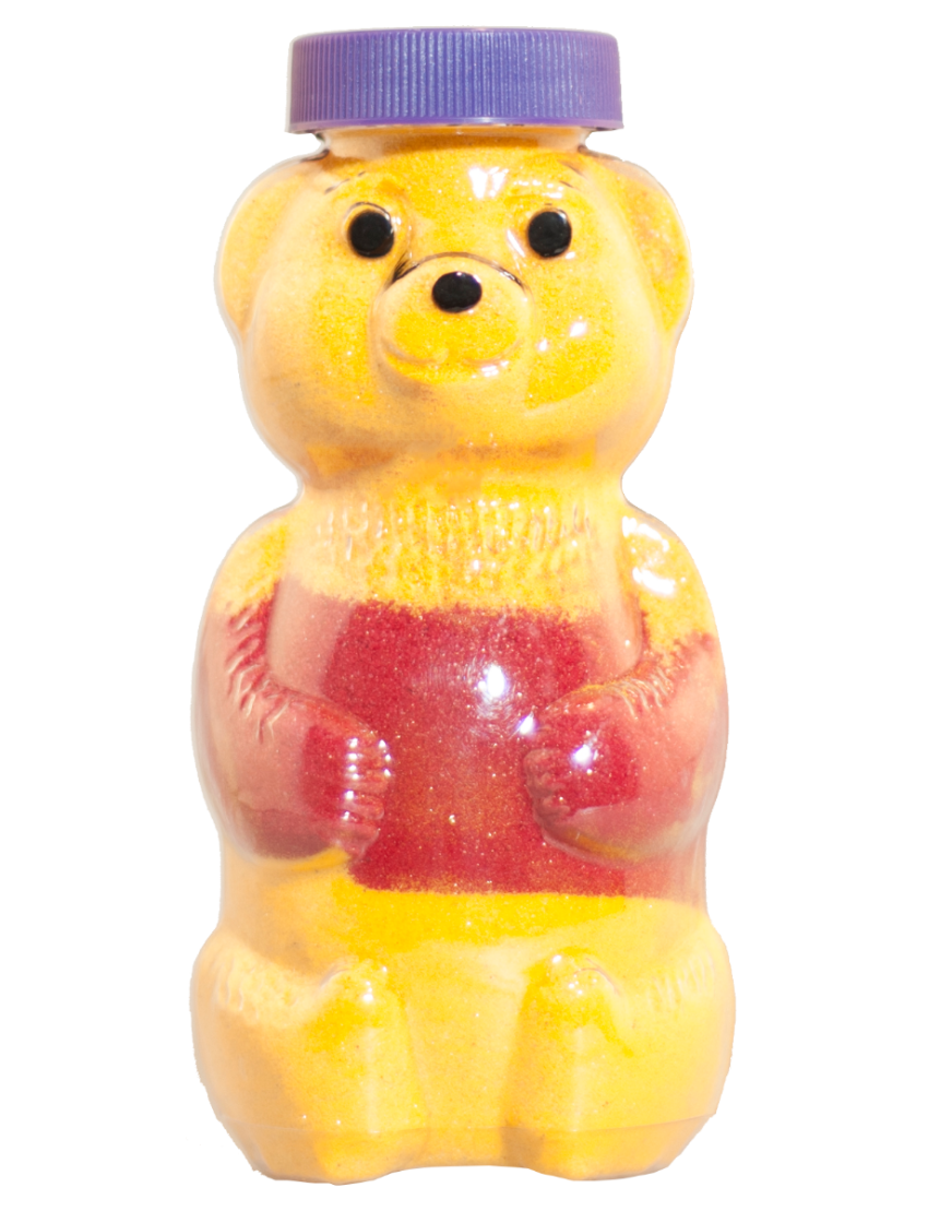 Beary Fun Classic Colored Sand Art Kit, Makes 6 Bottles
