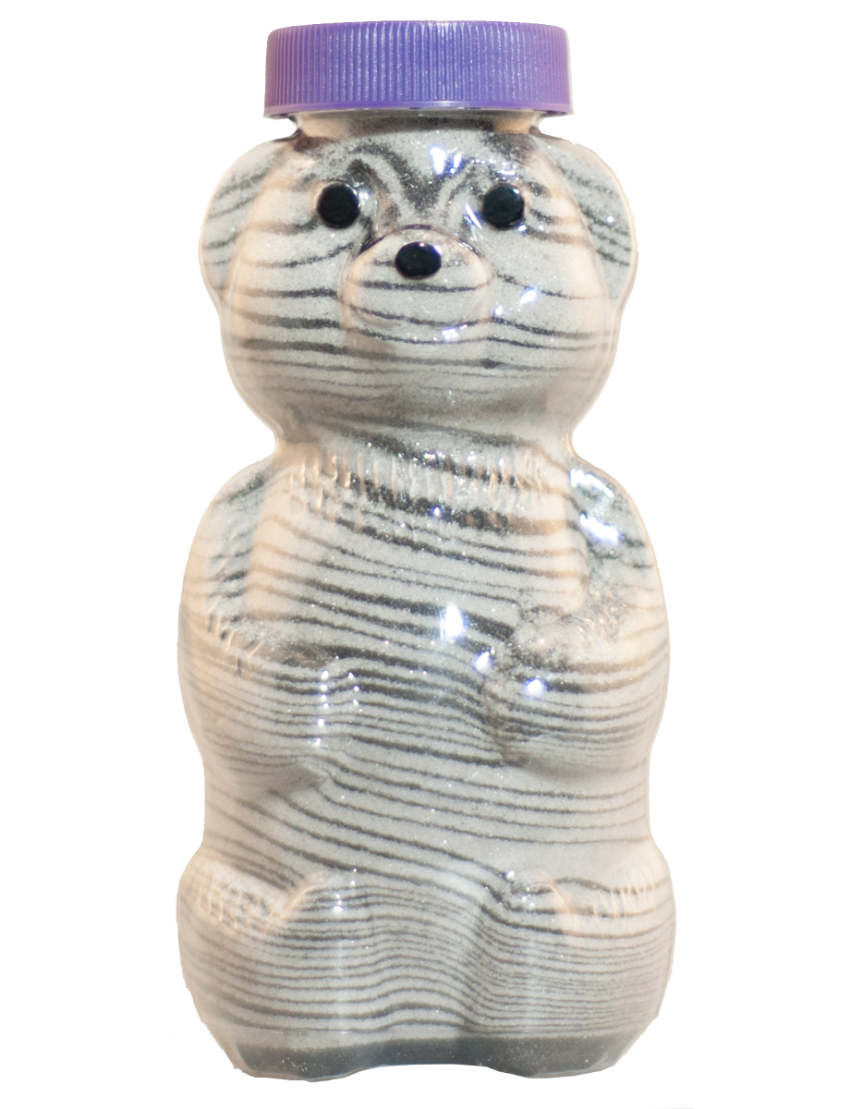Beary Fun Classic Colored Sand Art Kit, Makes 6 Bottles