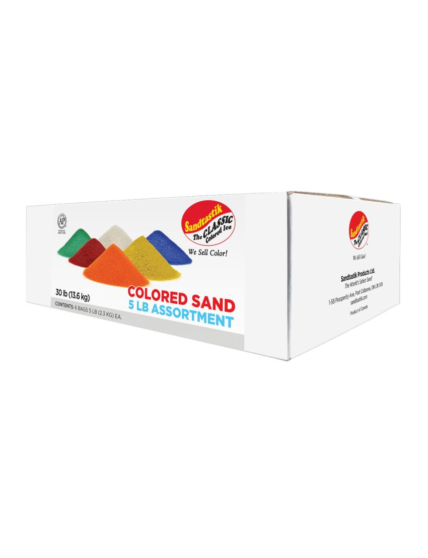 Classic Colored Sand 5 lb Assortment Set
