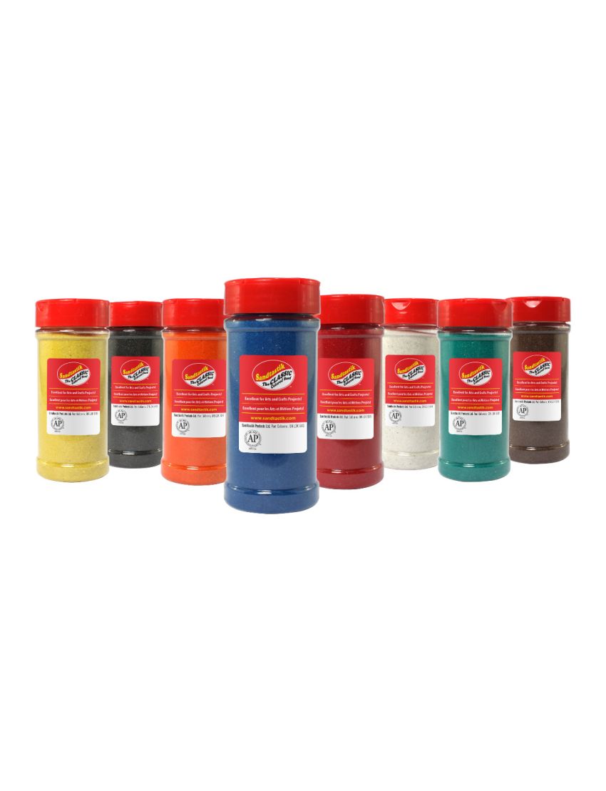 Classic Colored Sand Starter Set, 8-Pack