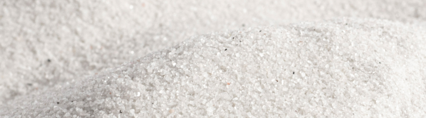 Sparkling White Play Sand | The Colored Sand Company
